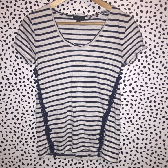 J. Crew Tops - 🦋 J Crew XS striped t shirt